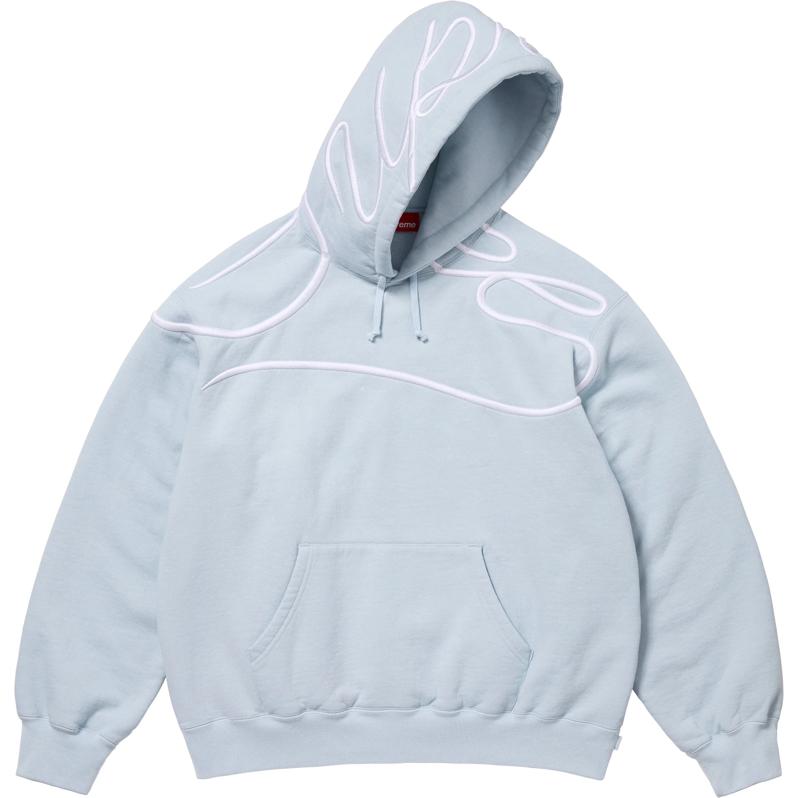 Shoulder Script Hooded Sweatshirt view 18